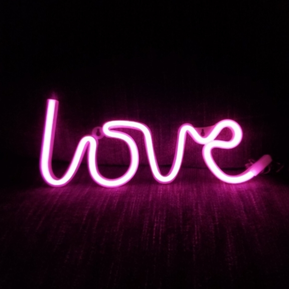 Pink BAT Neon Sign LED Light Wall Decor Lamp Halloween Party Cute Decor Bats New - Picture 7 of 7